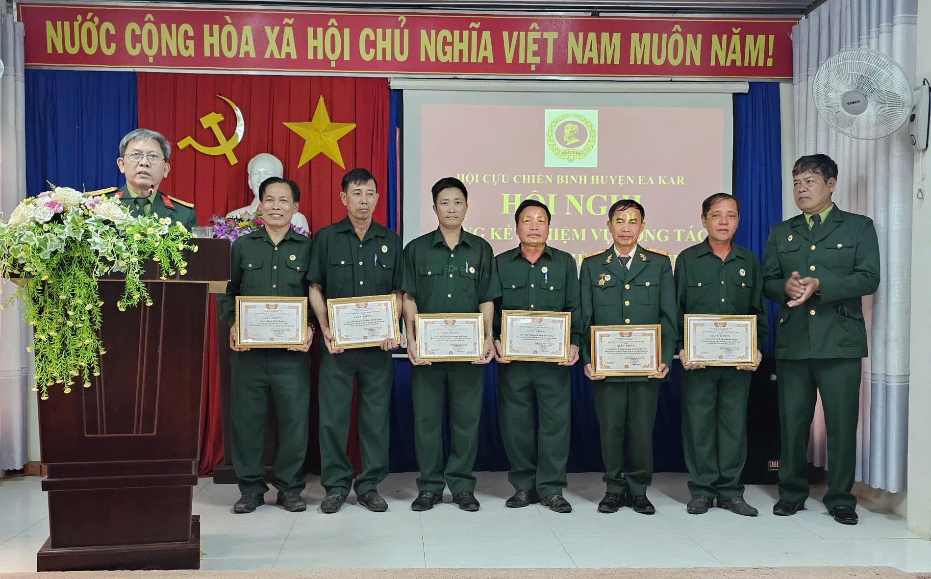 Hội CCB huyện EaKar tổ chức Hội nghị tổng kết công tác hội năm 2024